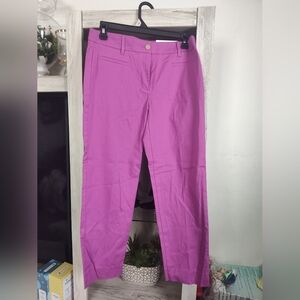 Ann Taylor Vibrant Purple SZ 2 Pants 15" Waist* 26 Inseam